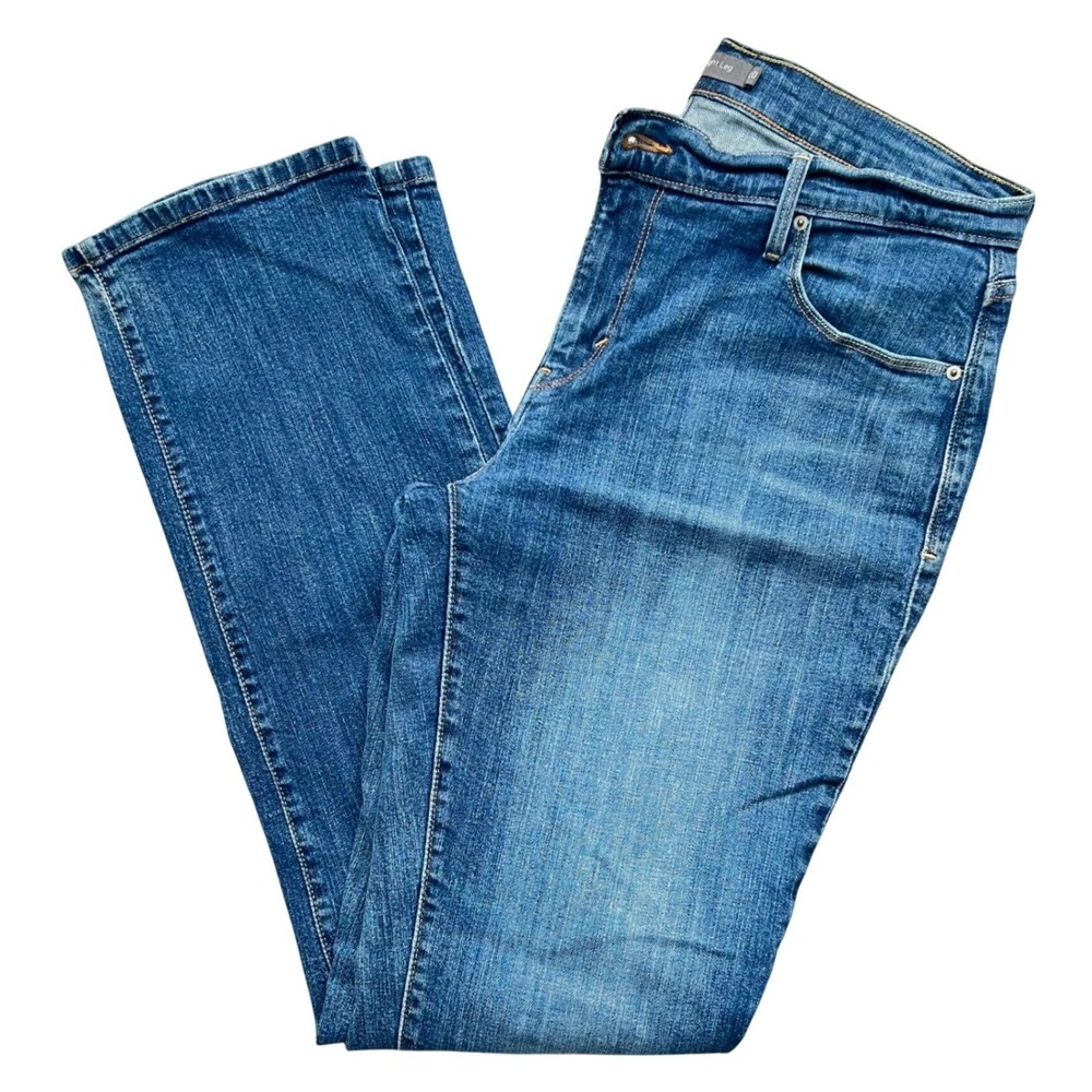 Vintage Levis 515 Straight Bootcut Leg Jeans Womens 10 Medium Wash Denim